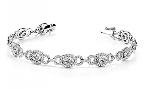 Brilliant diamond bracelet by Simon G.