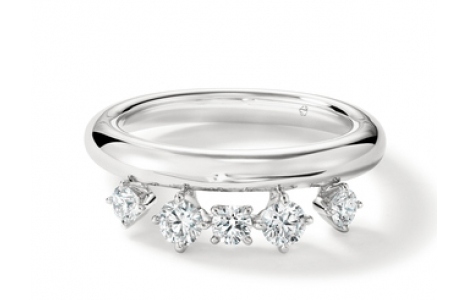 Hearts On Fire Barre Floating Diamond Fashion Ring