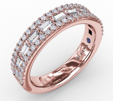 Fana Diamond Fashion Ring in rose gold