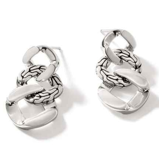 Sterling silver John Hardy earrings