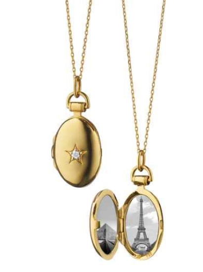 Monica Rich Kosann gold locket