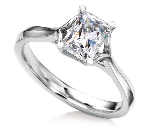 A simple yet elegant Maevona Westray engagement ring, available at BENARI JEWELERS.