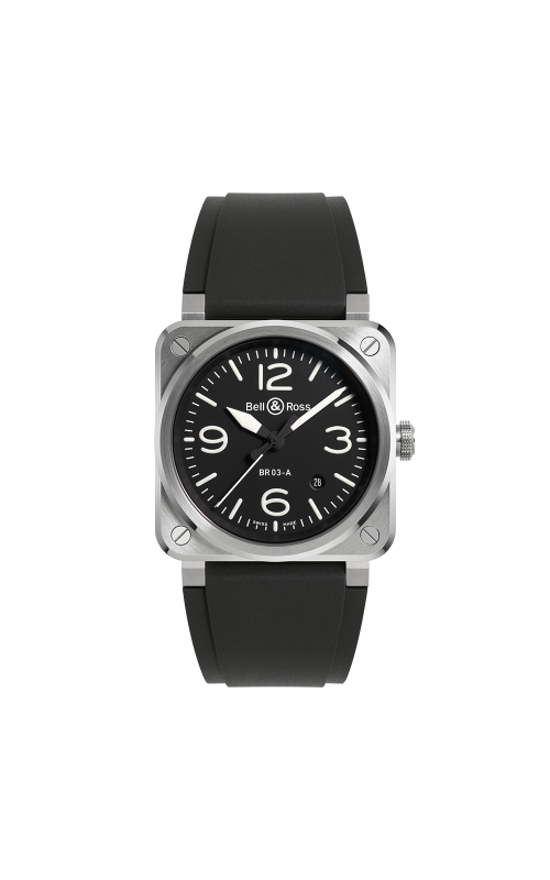 Bell & Ross Watch BR03A-BL-ST/SRB