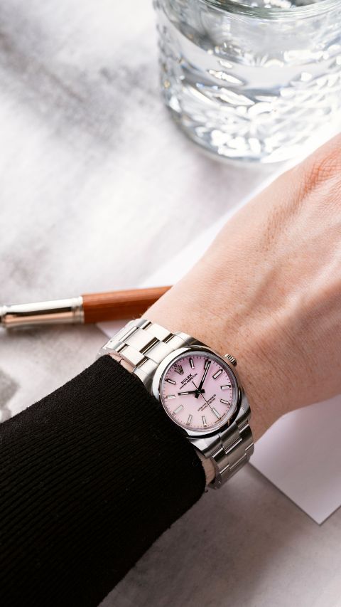 Step 2: Professional Rolex authentication and condition assessment - mobile